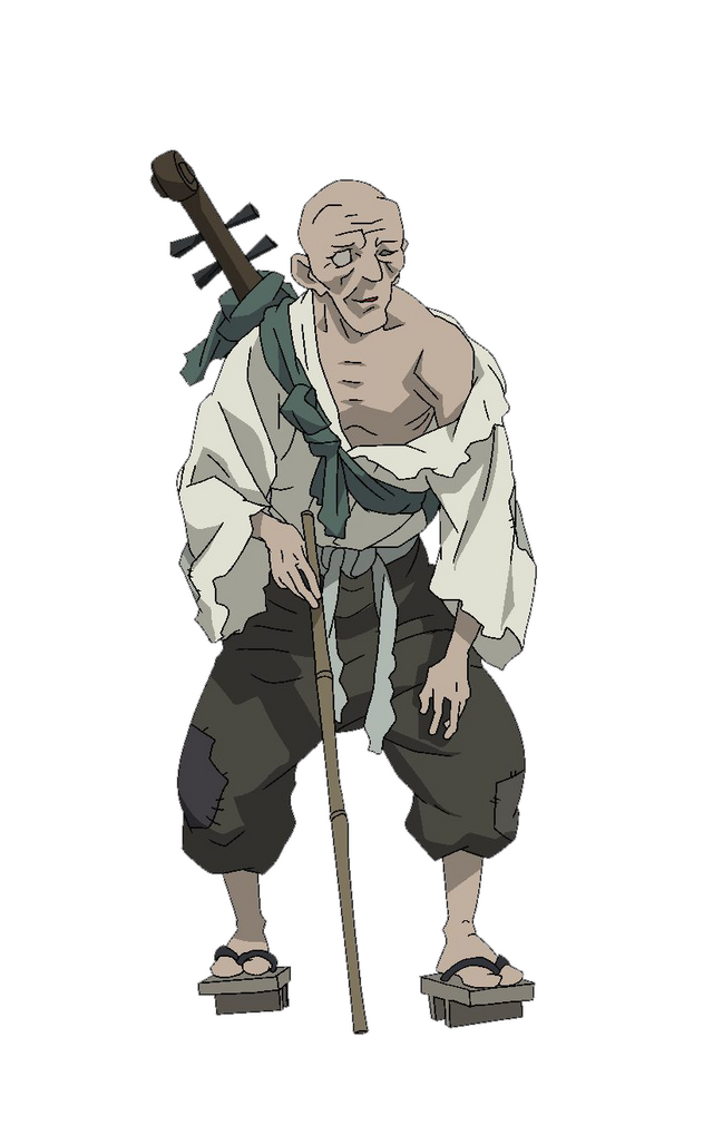 TVアニメ『どろろ』琵琶丸（C）手塚プロダクション／ツインエンジン