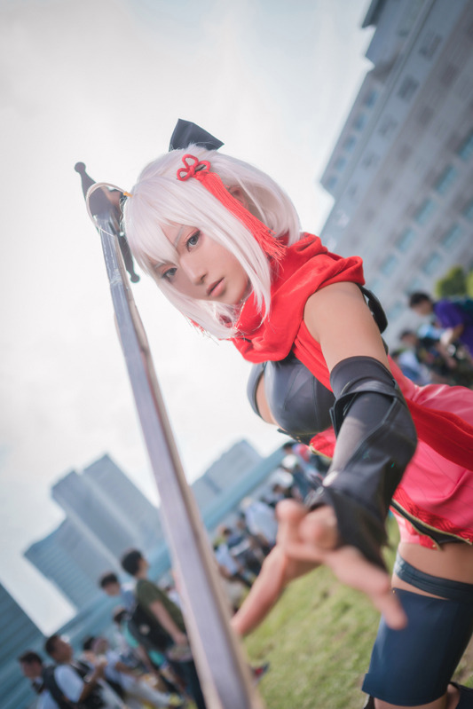 沖田総司〔オルタ〕『Fate/Grand Order』／C94撮影：寒黙