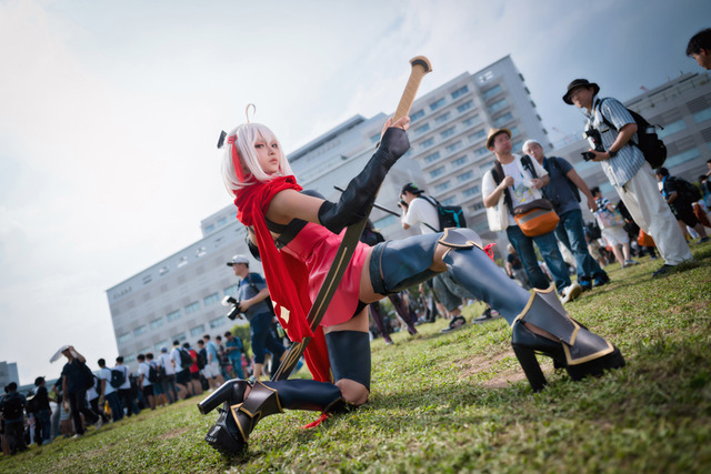 沖田総司〔オルタ〕『Fate/Grand Order』／C94撮影：寒黙