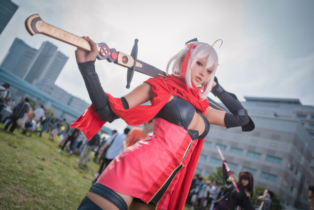 沖田総司〔オルタ〕『Fate/Grand Order』／C94撮影：寒黙