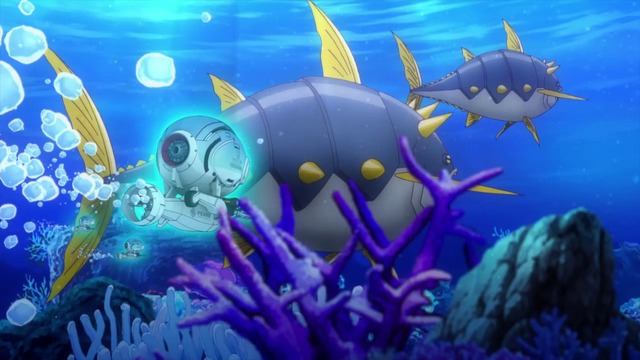 TVアニメ『ソラとウミのアイダ』PV場面カット (C)ForwardWorks Corporation/ソラウミ製作委員会