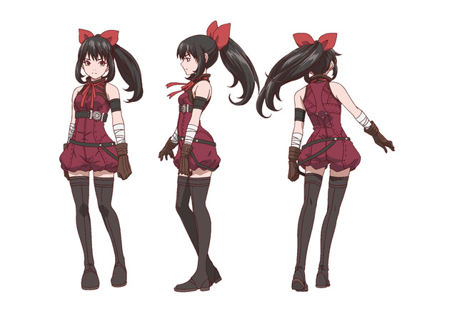 『あかねさす少女』アニメ追加キャラクター ツチミヤアスカ（CV:黒沢ともよ）(C)Akanesasu Anime Project