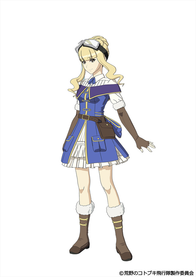 TVアニメ『荒野のコトブキ飛行隊』エンマ（CV.幸村恵理）(C)荒野のコトブキ飛行隊製作委員会