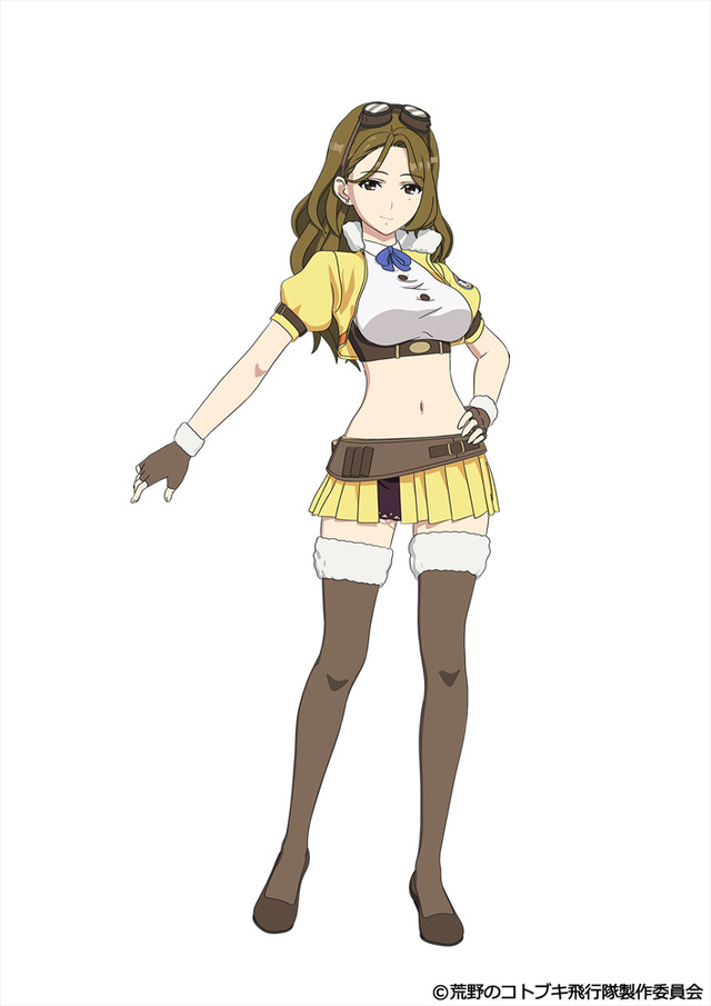 TVアニメ『荒野のコトブキ飛行隊』ザラ（CV.山村響）(C)荒野のコトブキ飛行隊製作委員会