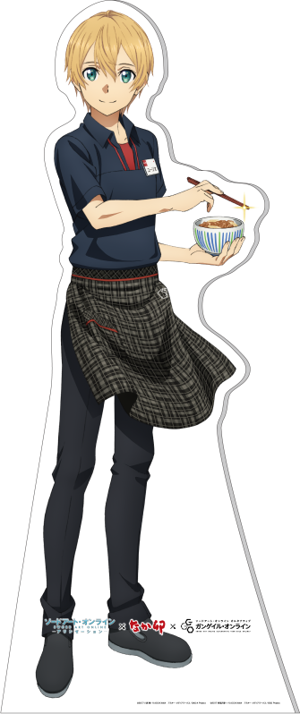 等身大パネル(C)2017 川原 礫／ＫＡＤＯＫＡＷＡ　アスキー・メディアワークス／SAO-A Project(C)2017 時雨沢恵一／ＫＡＤＯＫＡＷＡ　アスキー・メディアワークス／GGO Project