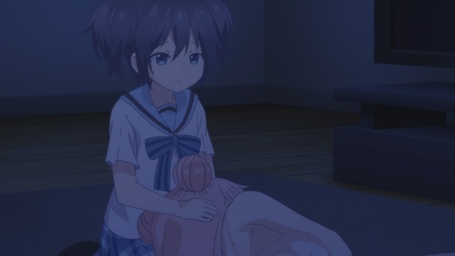 TVアニメ『ハッピーシュガーライフ』第10話「星空のプロポーズ」先行カット　(C) 鍵空とみやき/SQUARE ENIX・ハッピーシュガーライフ製作委員会