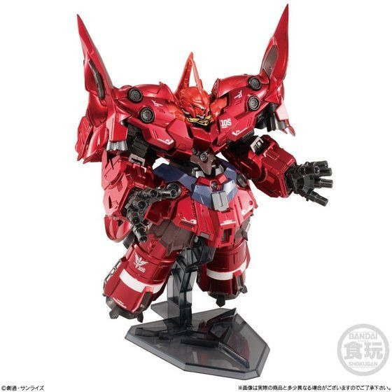 W GUNDAM CONVERGE:CORE ネオ・ジオング フルセット（メタリックver.）7,560円（税込）(C)創通・サンライズ