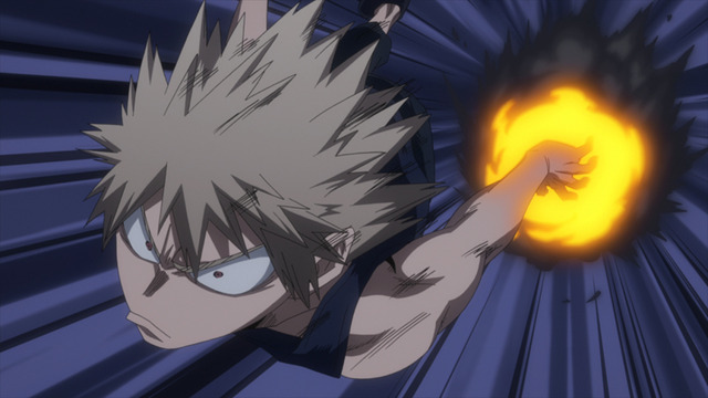 TVアニメ『僕のヒーローアカデミア』第61話「デク vs かっちゃん 2」先行カット(C)堀越耕平／集英社・僕のヒーローアカデミア製作委員会