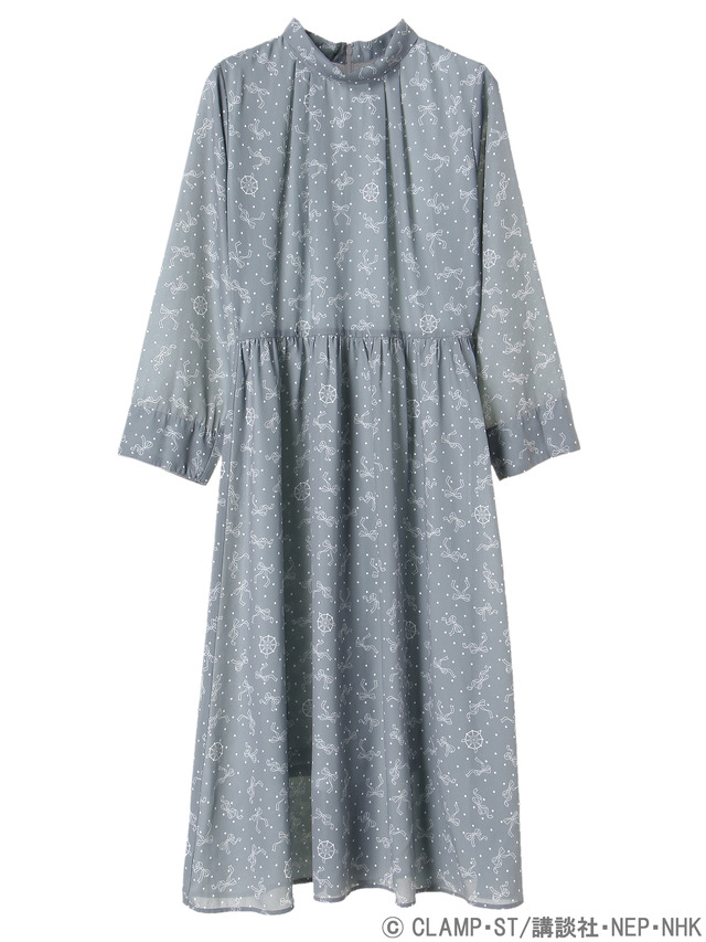 earth music&ecologyJapan Label×『カードキャプターさくら クリアカード編』リボンと夢の鍵のワンピース 価格 ：8,300円+税(C)CLAMP・ST/講談社・NEP・NHK