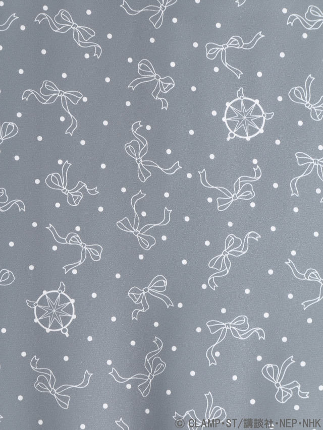 earth music&ecologyJapan Label×『カードキャプターさくら クリアカード編』リボンと夢の鍵のワイドパンツ 価格 ：5,690円+税(C)CLAMP・ST/講談社・NEP・NHK