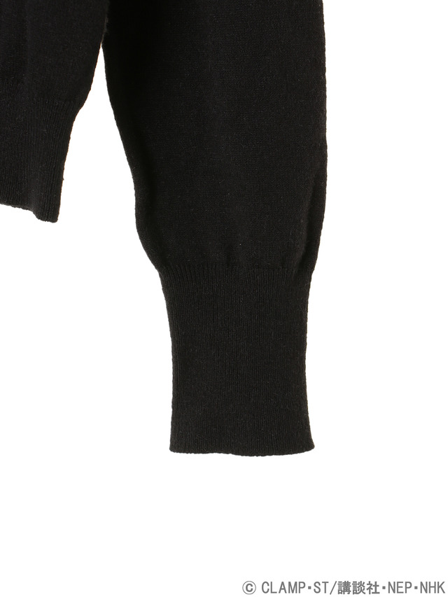 earth music&ecologyJapan Label×『カードキャプターさくら クリアカード編』スクールライフ フリルニットプルオーバー 価格 ：4,490円+税(C)CLAMP・ST/講談社・NEP・NHK