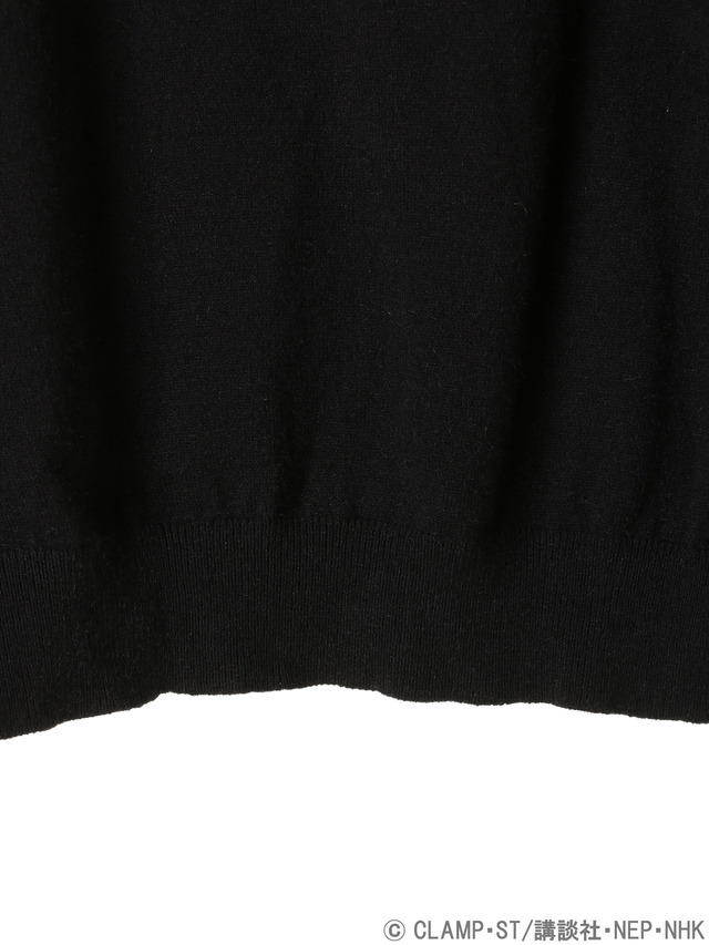 earth music&ecologyJapan Label×『カードキャプターさくら クリアカード編』スクールライフ フリルニットプルオーバー 価格 ：4,490円+税(C)CLAMP・ST/講談社・NEP・NHK