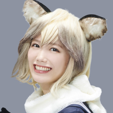 加藤里保菜（タヌキ役）　(C)けものフレンズプロジェクト２S