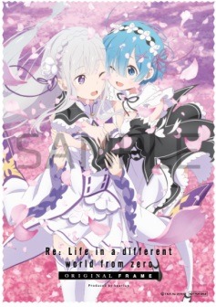 BOX限定眼鏡拭き（C)長月達平・株式会社 KADOKAWA 刊／Re:ゼロから始める異世界生活製作委員会