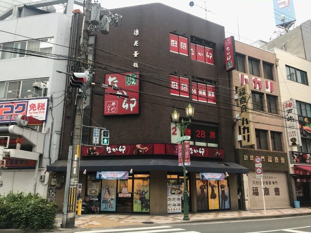 「『ソードアート・オンライン』×なか卯×『ガンゲイル・オンライン』キャンペーン」なんさん通り店(C)2017 川原 礫／ＫＡＤＯＫＡＷＡ　アスキー・メディアワークス／SAO-A Project(C)2017 時雨沢恵一／ＫＡＤＯＫＡＷＡ　アスキー・メディアワークス／GGO Project