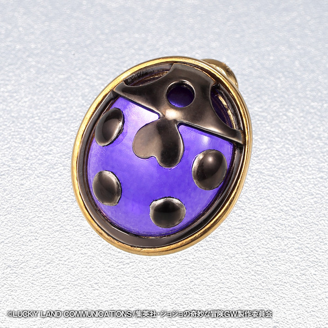 ピアス(テントウムシ) / 10,800円(税込) (C)LUCKY LAND COMMUNICATIONS／集英社・ジョジョの奇妙な冒険GW製作委員会