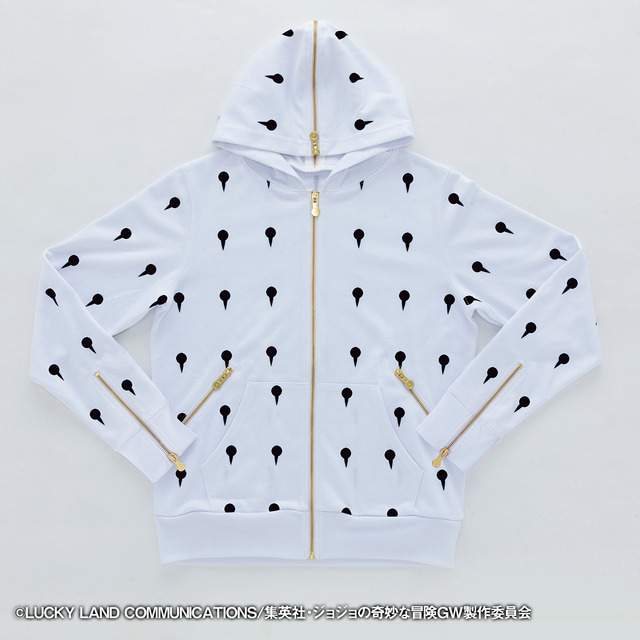 パーカー(ブチャラティ) / 10,800円(税込) (C)LUCKY LAND COMMUNICATIONS／集英社・ジョジョの奇妙な冒険GW製作委員会