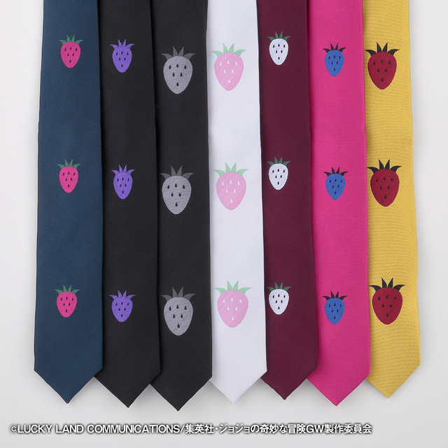 フーゴのネクタイ / 各9,720円(税込) (C)LUCKY LAND COMMUNICATIONS／集英社・ジョジョの奇妙な冒険GW製作委員会