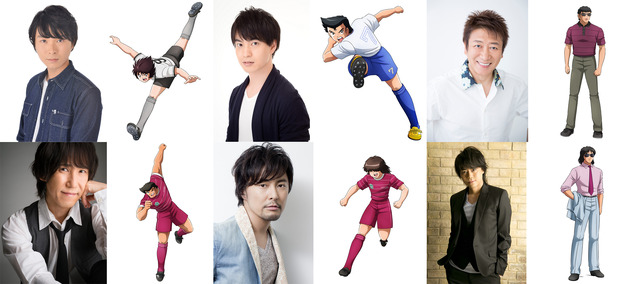 TVアニメ『キャプテン翼』中学生編新キャスト(C)高橋陽一／集英社・2018キャプテン翼製作委員会