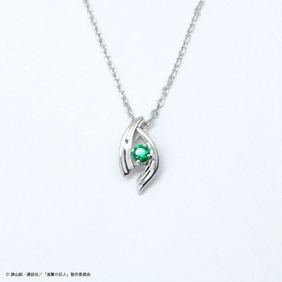 進撃の巨人×MATERIAL CROWN シルバーネックレス　リヴァイモデル　15,120円(税込)(送料・手数料別途)(C)諫山創・講談社／「進撃の巨人」製作委員会