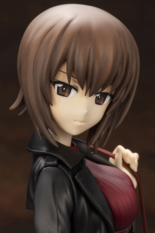 「フィギュア道」シリーズ第8弾 西住まほ 13,800円（税抜）(C)GIRLSundPANZER Finale Projekt