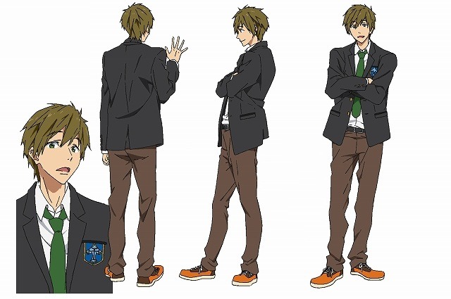 橘真琴　(c)おおじこうじ・京都アニメーション／岩鳶高校水泳部