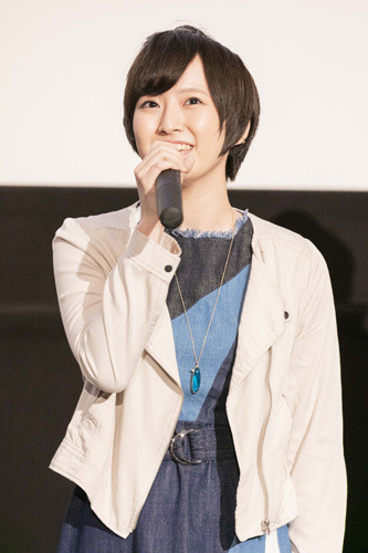 シズ役の花守ゆみり／『転生したらスライムだった件』第1話・第2話先行上映会 オフィシャル写真