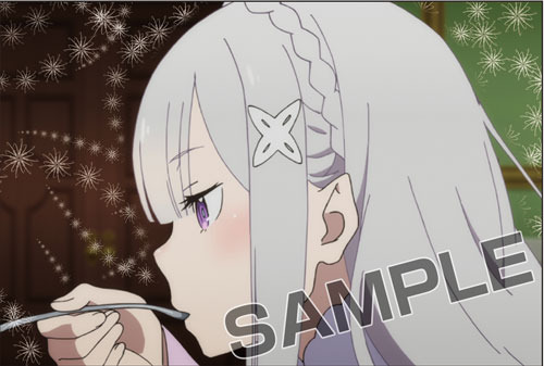 特典ポストカード(C)長月達平・株式会社KADOKAWA刊／Re:ゼロから始める異世界生活製作委員会