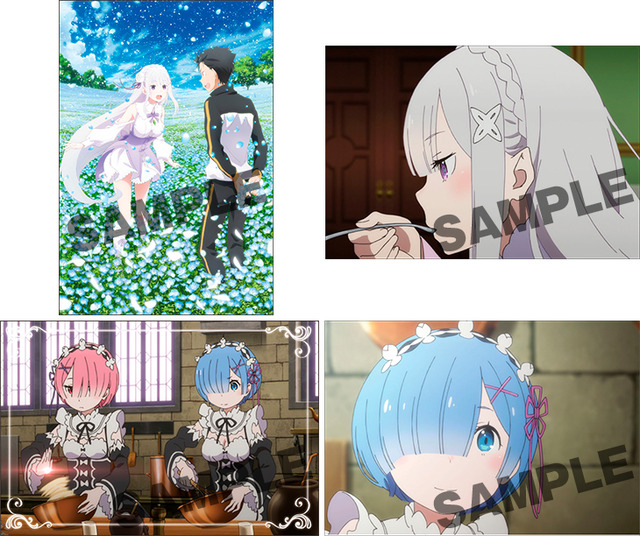 特典ポストカード(C)長月達平・株式会社KADOKAWA刊／Re:ゼロから始める異世界生活製作委員会