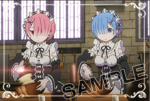 特典ポストカード(C)長月達平・株式会社KADOKAWA刊／Re:ゼロから始める異世界生活製作委員会