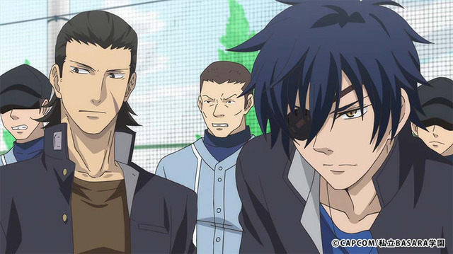 『学園BASARA』第1話 先行カット(C)CAPCOM/私立BASARA学園