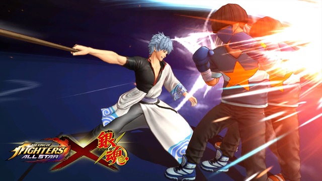 『KOF ALLSTAR』×『銀魂』コラボ(C)空知英秋／集英社・テレビ東京・電通・BNP・アニプレックス (C)SNK CORPORATION ALL RIGHTS RESERVED. (C)Netmarble Corp. & Netmarble Neo Inc. 2018 All Rights Reserved.