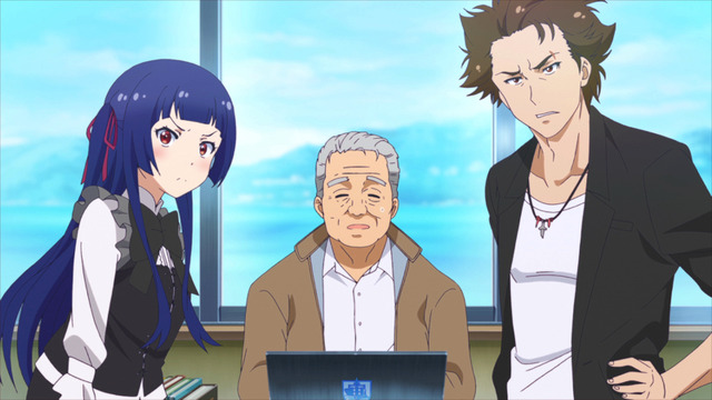 TVアニメ『ソラとウミのアイダ』第1話先行カット(C)ForwardWorks Corporation/ソラウミ製作委員会