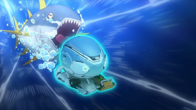 TVアニメ『ソラとウミのアイダ』第1話先行カット(C)ForwardWorks Corporation/ソラウミ製作委員会