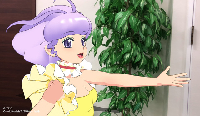 ARフィギュア「魔法の天使 クリィミーマミ」3,780円（税込）(C)ぴえろ(C)HoloModels TM/(C)Gugenka(R)