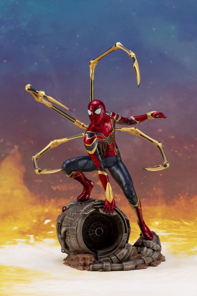 「ARTFX+ アイアン・スパイダー -INFINITY WAR-」12,000円（税抜）(C) 2018 MARVEL