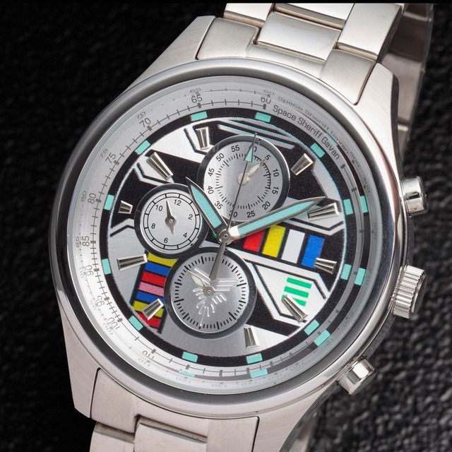 「宇宙刑事ギャバン 蒸着！腕時計【Live Action Watch】」21,600 円（税込）(C)東映
