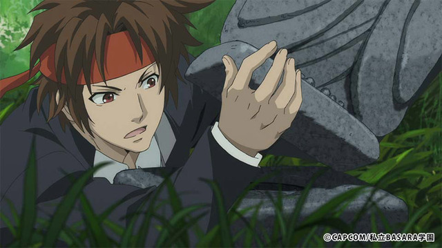 『学園BASARA』第2話 先行カット(C)CAPCOM/私立BASARA学園