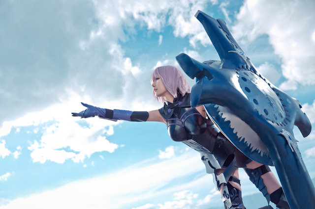 マシュ『Fate/Grand Orde』／画像提供：板醫生