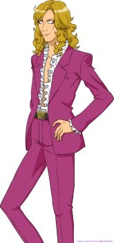 高見沢俊彦さん(イラスト)