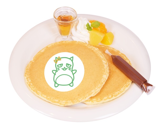 「お絵描きぴにゃこら太パンケーキ」1,200 円(C)BNEI／しんげき