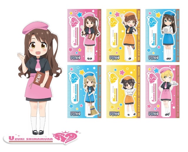 アクリルスタンドPOP（全6 種）各1,600 円(C)BNEI／しんげき