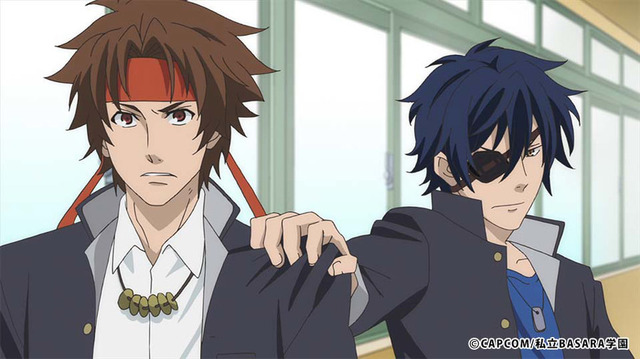 『学園BASARA』第3話 先行カット(C)CAPCOM/私立BASARA学園