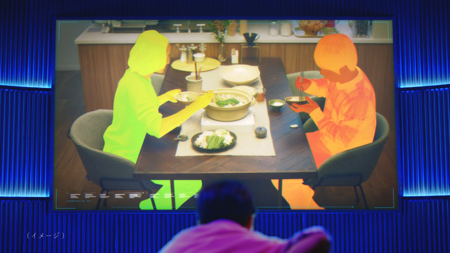 三菱電機 ルームエアコン「あなたを見守る」篇 場面カット