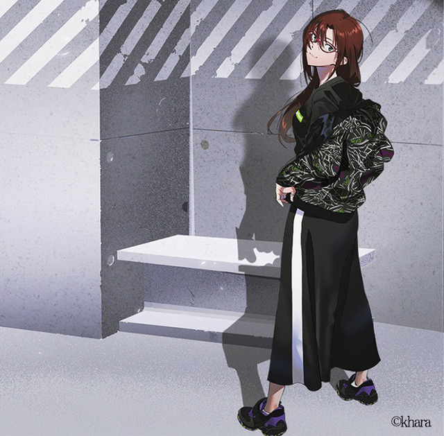 「RADIO EVA」10周年第2弾「RADIO EVA 2018 A/W Collection」Style05 MARI(C)カラー