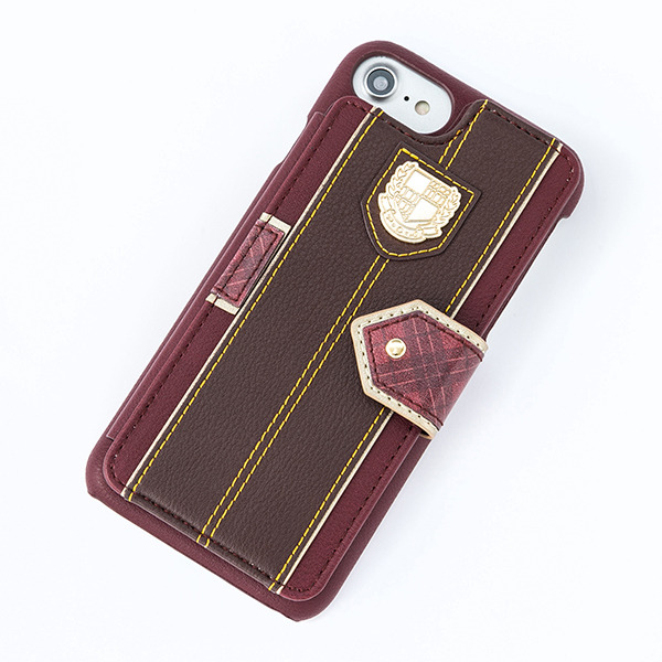 ピンクチェックスクールモデル　スマートフォンケース 各5,000円（税別）(C)BANDAI NAMCO Entertainment Inc.