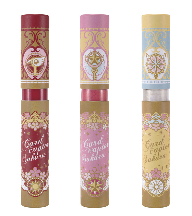 D賞：艶めくリップグロス（全3種）、約11cm　※クローズドパッケージ（C)CLAMP・ST/講談社・NEP・NHK