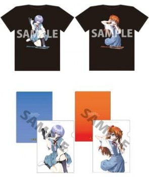 Tシャツ/クリアファイルセット　(C)カラー･GAINAX