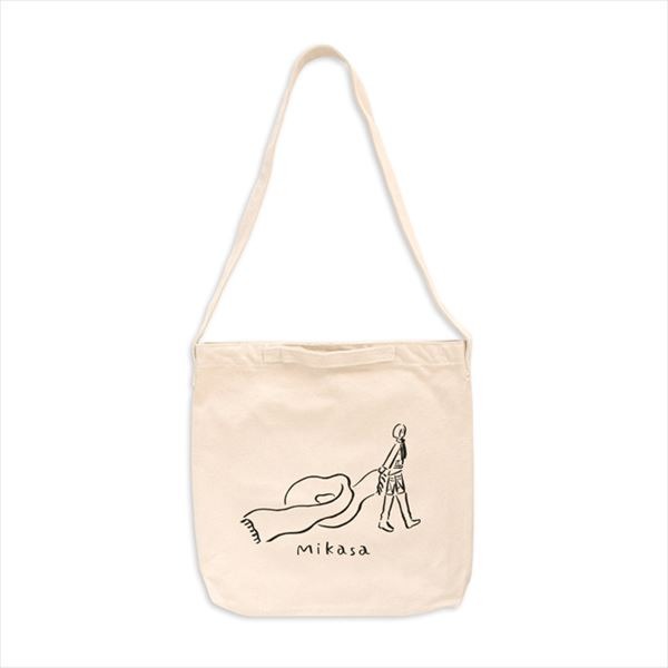 『進撃の巨人』鬼頭祈コラボ 2WAY ショルダートート（5種／2色展開）3,300円＋税（C）諫山創・講談社 /「進撃の巨人」製作委員会