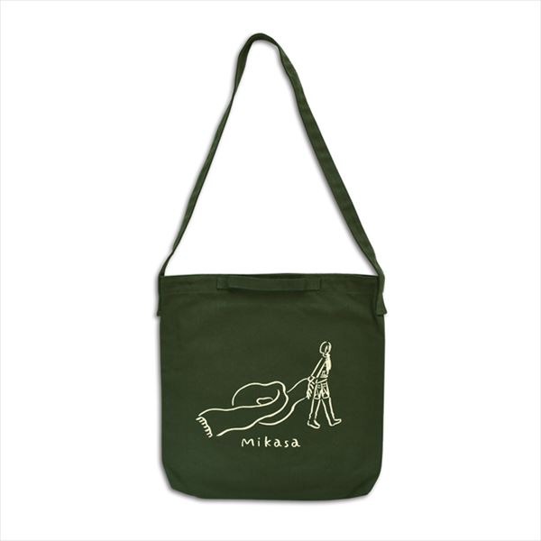 『進撃の巨人』鬼頭祈コラボ 2WAY ショルダートート（5種／2色展開）3,300円＋税（C）諫山創・講談社 /「進撃の巨人」製作委員会